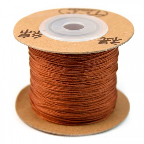 Caramel thread polyester 0.5mm x 5m