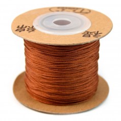 Fil polyester caramel 0.5 mm x 180 m