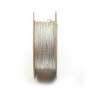 Thread silvery polyester 1mm x 18m
