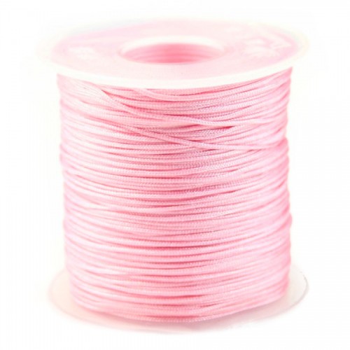 Fil polyester rose 0.8 mm X100m