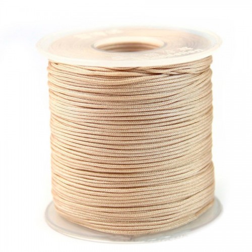 beige  Thread polyester 0.8mm x 100 m
