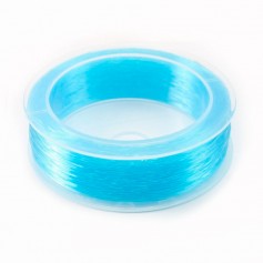 Fil élastique bleu 0.5mm x 100m 