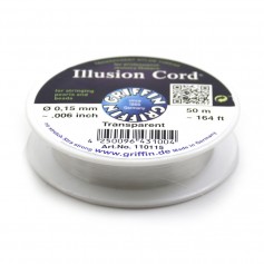 Fil Griffin nylon transparent 0.15mm x50m