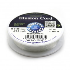 Fil Griffin nylon transparent 0.5mm x50m