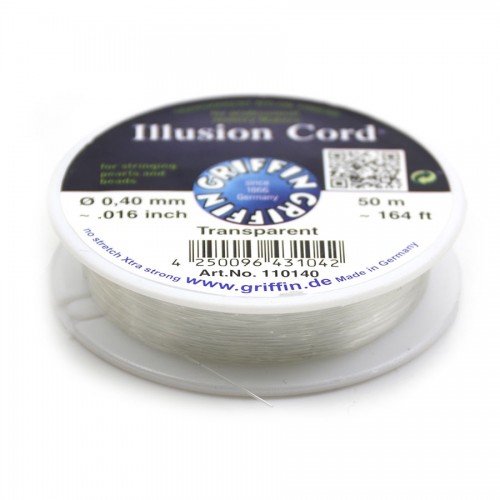 Fil Griffin nylon transparent 0.5mm x50m