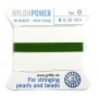 Fil power nylon avec aiguille inclus, de couleur olive x 2m