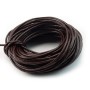 Fil en cuir marron  1.0mm x 1m 