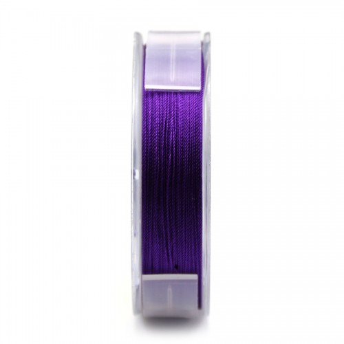 Fil de soie 0.35mm turquoise  x 65m