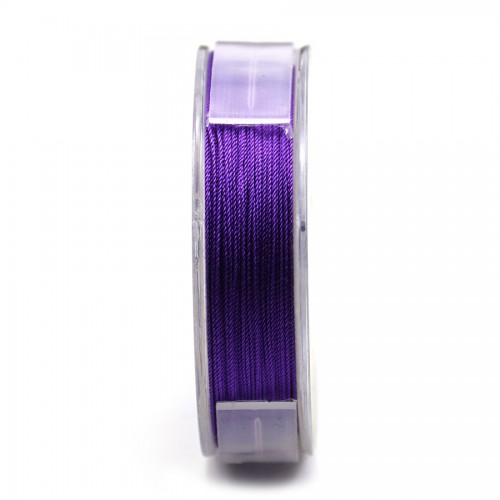 Silk bead cord 0.42mm light pink x 40m