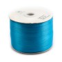 Fil polyester Double face satin 3mm Bleu ciel  x 450 m