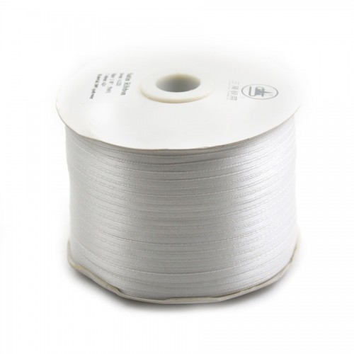  Double face satin  Thread polyester 3mm x 5 m