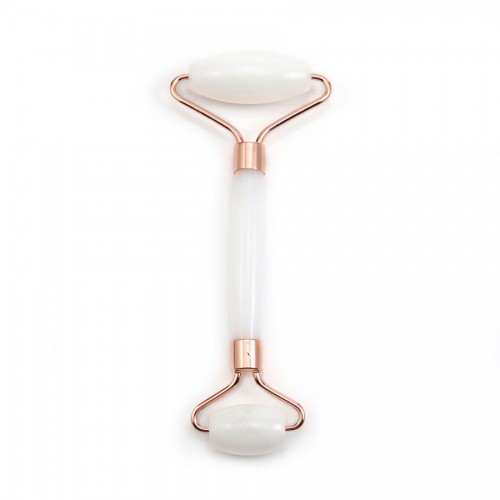 White jade facial roller x 1pc