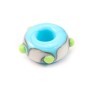 Pandora verre  5 angles bleu&vert&blanc x 1pc