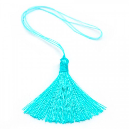 Imitation silk bordeaux pompon 40mm x 1pc