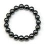 Bracelet Hematite boule rond 10mm