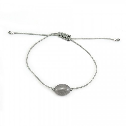 Bracelet cordon Labradorite