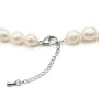 Collier Perle D'eau Douce Blanc 9-10mm