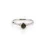 Bague tourmaline en argent 925 rhodié x 1pc