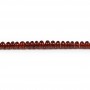 Grenat, en forme de rondelle de taille dégradée x 43cm