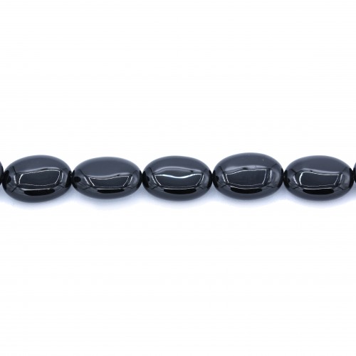 Onyx, ovale, 13x18mm x 40cm