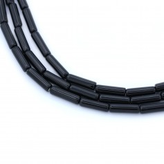 Onyx black, tube 4x13mm x 40cm