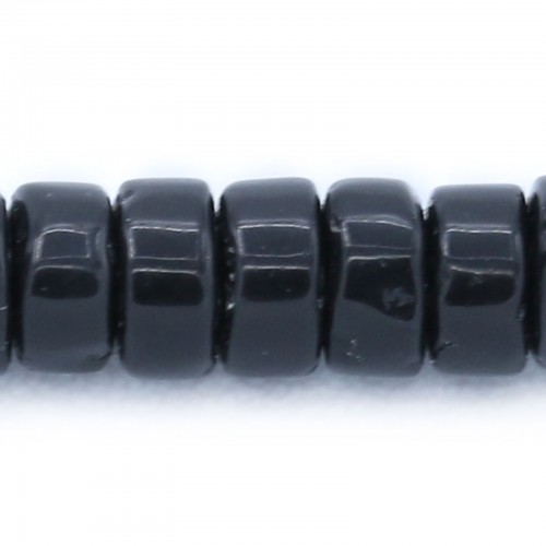 Onice, disco Heishi 2x4mm x 38cm