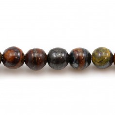 Tigre fer rouge rond 4mm x 40cm