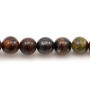 Tiger red iron round 4mm x 40cm