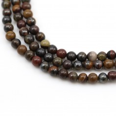 Tigre fer rouge rond 4mm x 40cm