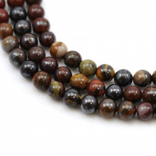 Tigre fer rouge rond 4mm x 40cm