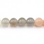 Multicolored Moon Stones Round 6mm x 40cm