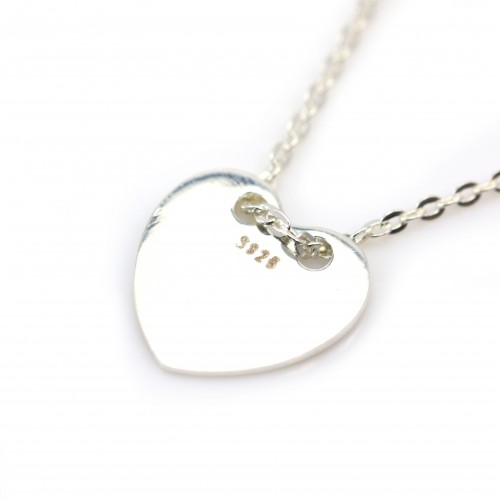 Sterling silver 925  round charm to engrave with 1 side 10mm  x 2pcs 