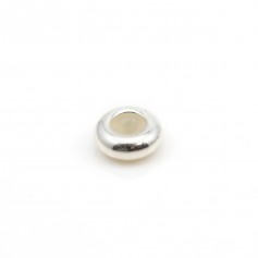 Stopper 7.5mm pour chaine en argent 925  x 1pc