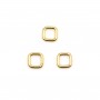 Anneaux carré en gold filled 14 carats 0.76x4mm x 2pcs