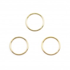 Anneaux ouvert en gold filled 14 carats 1.0x15mm x 1pc