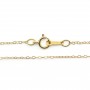 Chaîne gold filled 14 carats  1.3x1.8mm x 40cm