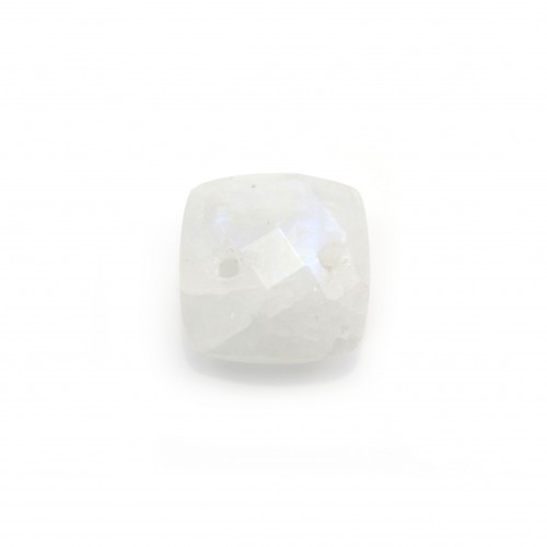 Intercalary stone of the moon with 2 holes 10mm x 1pc