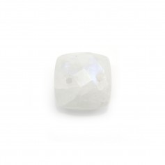 Intercalaire en pierre de lune avec 2 trous 10mm x 1pc