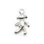 Breloque ours en argent 925 5x10mm x 2pcs