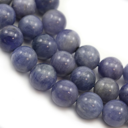 Tanzanite ronde 12-12.5mm x 40cm