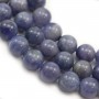 Tanzanite round beads 4mm x 40cm