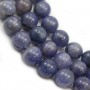 Tanzanite ronde 11-11.5mm x 40cm