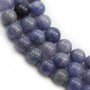 Tanzanite round beads 4mm x 40cm