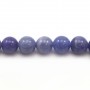Tanzanite round beads 4mm x 40cm