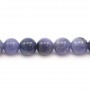 Tanzanite ronde 6-6.5mm x 39cm