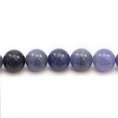 Tanzanite ronde 9-9.5mm x 40cm