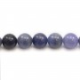 Tanzanite ronde 9-9.5mm x 40cm