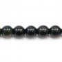 Obsidienne ronde 6mm x 40cm
