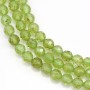 Peridot Round faceted 4mm x 35cm
