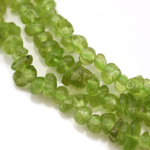 Peridot Chips x 40 cm